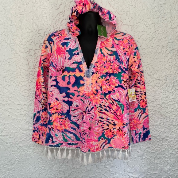 NWT Lilly Pulitzer Harmon Hoodie Small - Picture 2 of 9
